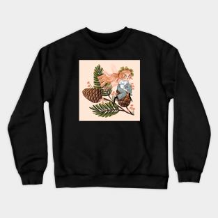 Pine Cone Fairy Crewneck Sweatshirt